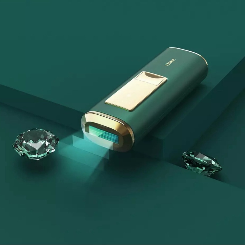 Green and Gold Skincare Device